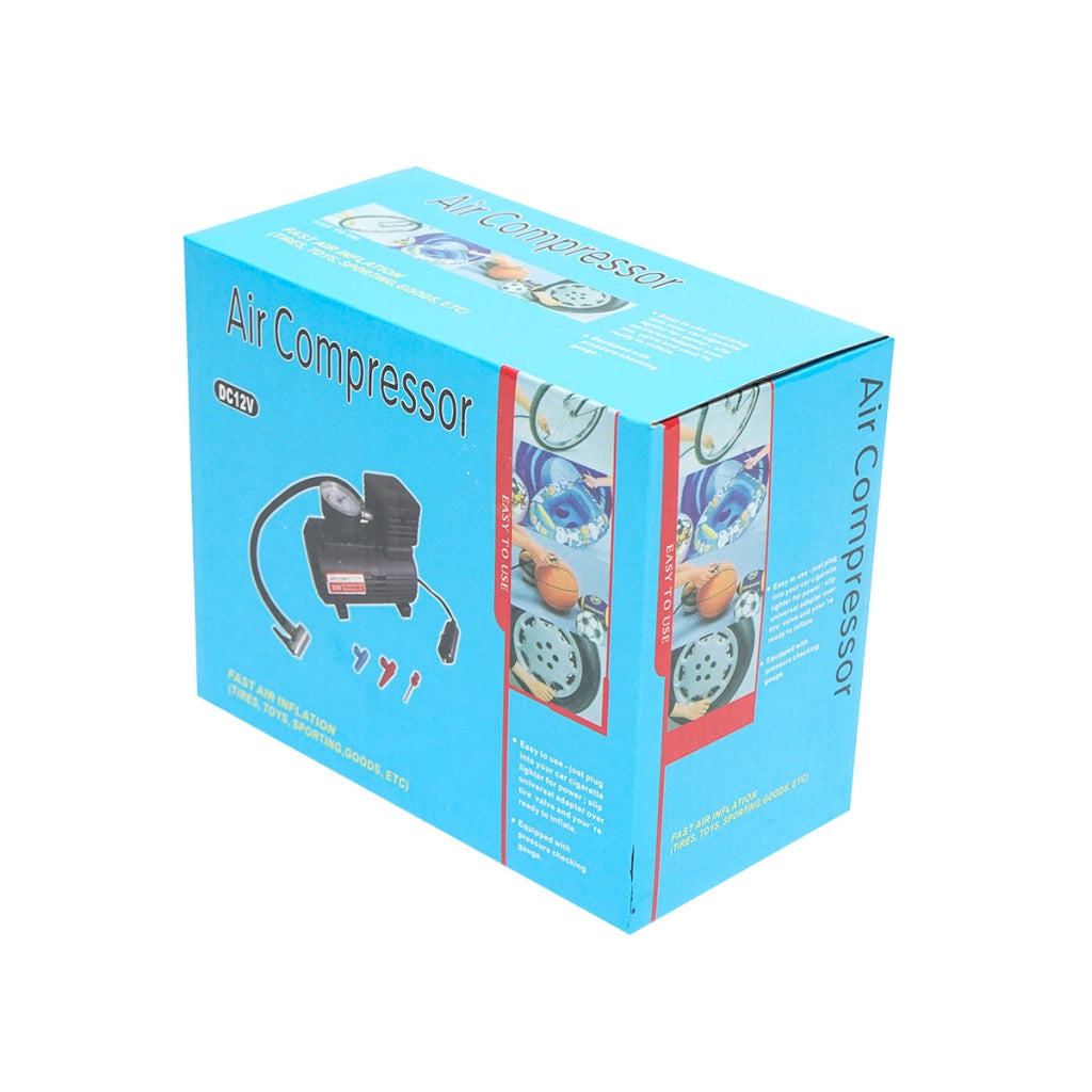 Compressore per auto 12V/10A, alimentato dalla presa accendisigari, pressione massima 18 Bar Breckner Germany