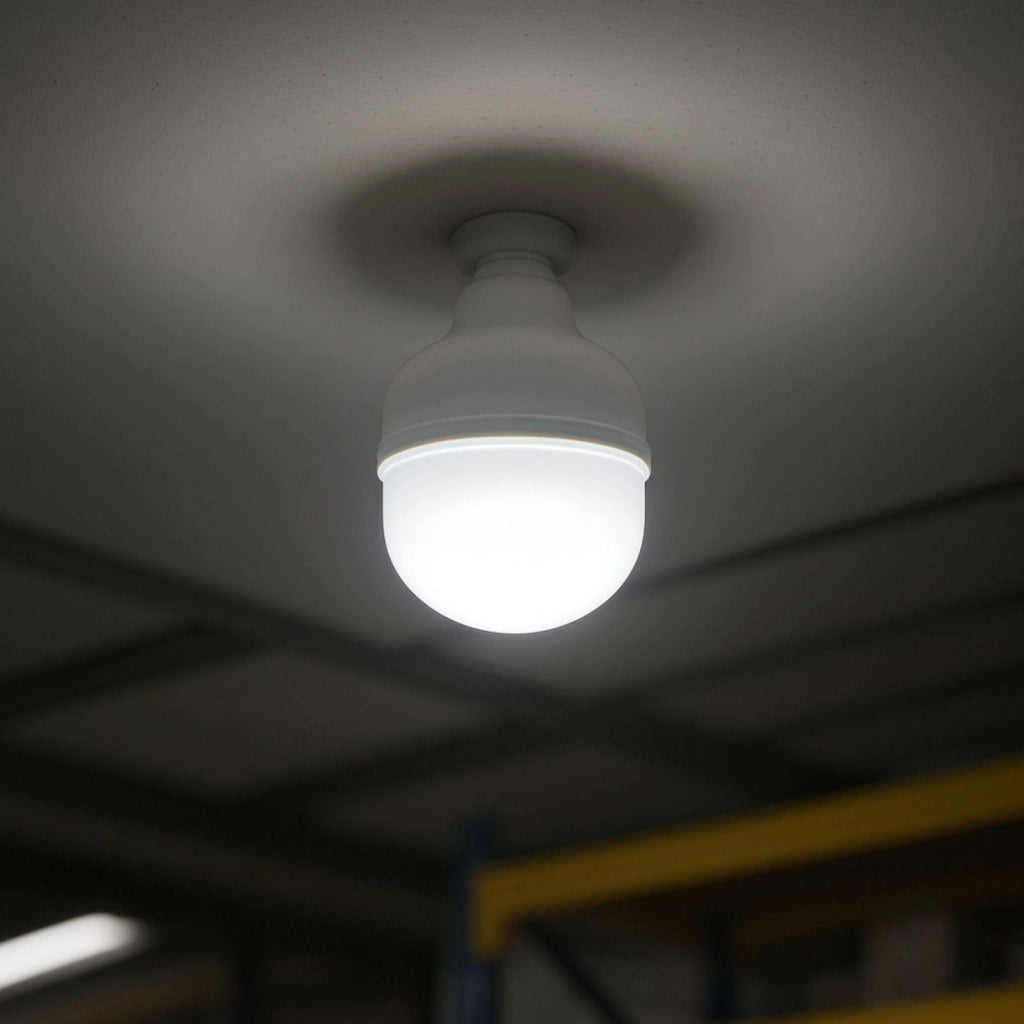 Lampada A Led E27 Globo T140 48W 5160LM Bianco Freddo 6500K 137X202mm