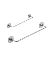 Set 2 portasalviette di GEDY linea Teide cromato