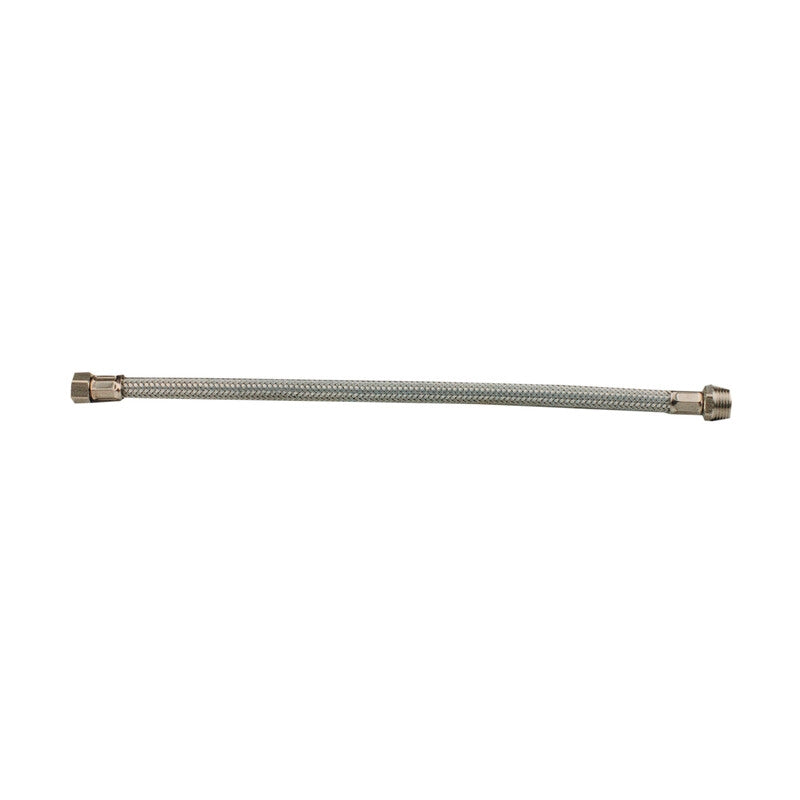 PL FLESSIBILE INOX M F 3/8 40 CM  2 PZ