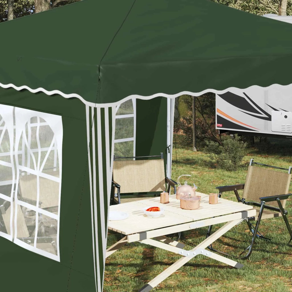 Tenda per feste a pop-up 288 x 288 x 245 cm Verde