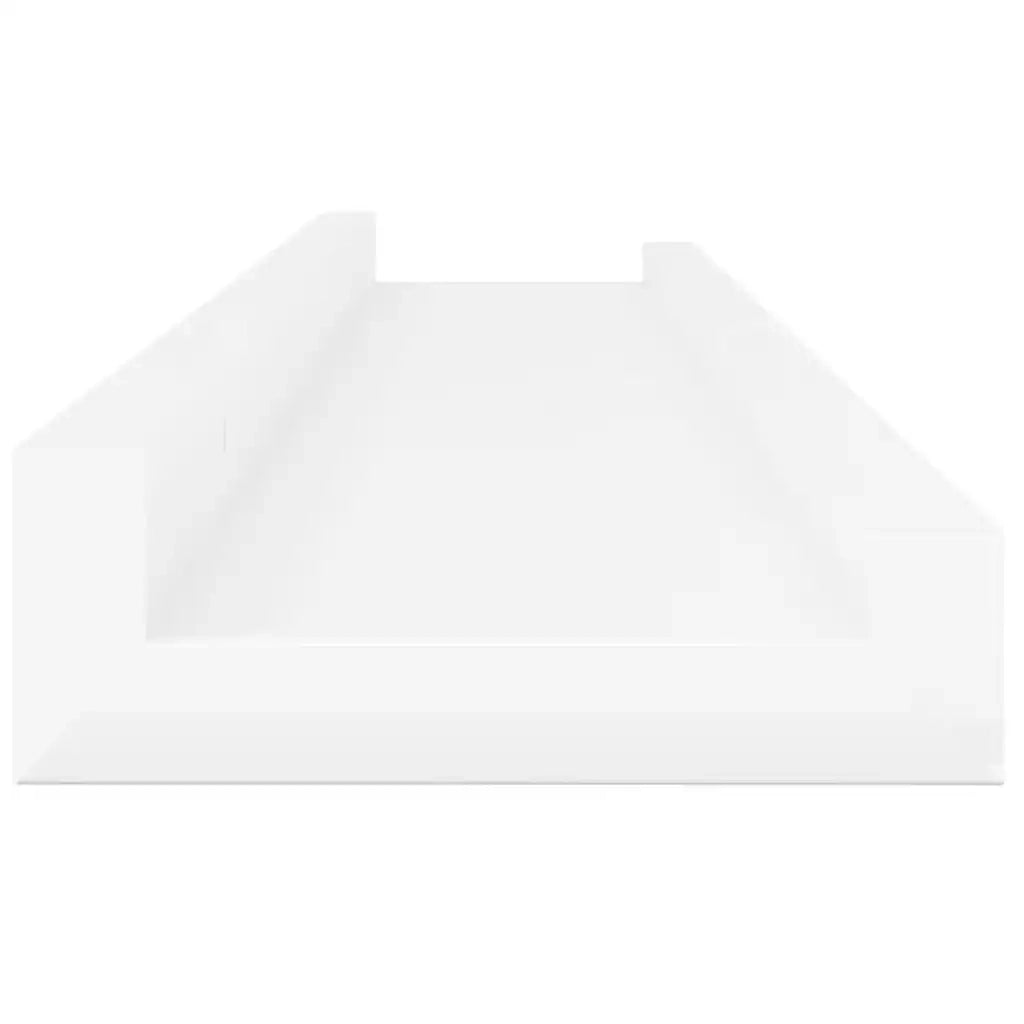 Mensole da Parete 4 pz Bianco Lucido 60x9x3 cm cod mxl 33213