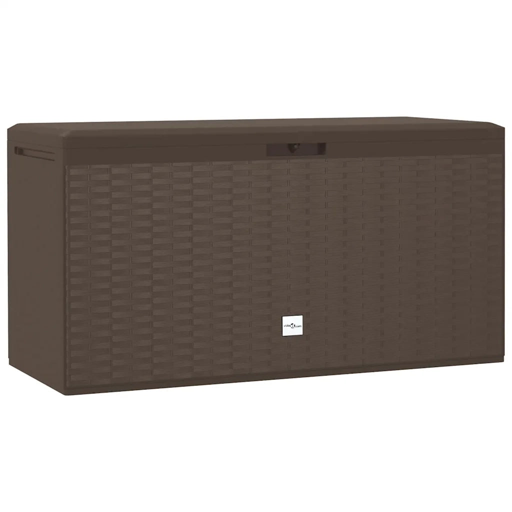 Baule da Giardino Marrone 114x47x60 cm CFW2584435