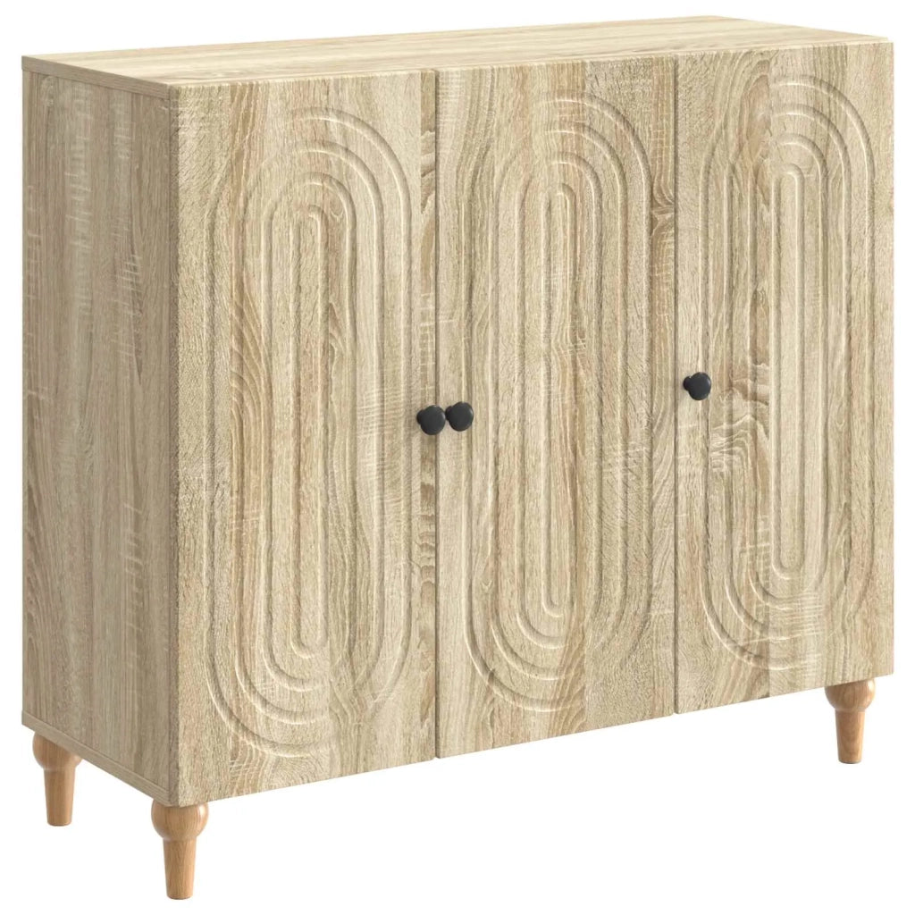Credenza Rovere Sonoma 89 x 34,5 x 80 cm Legno ingegnerizzato 894187