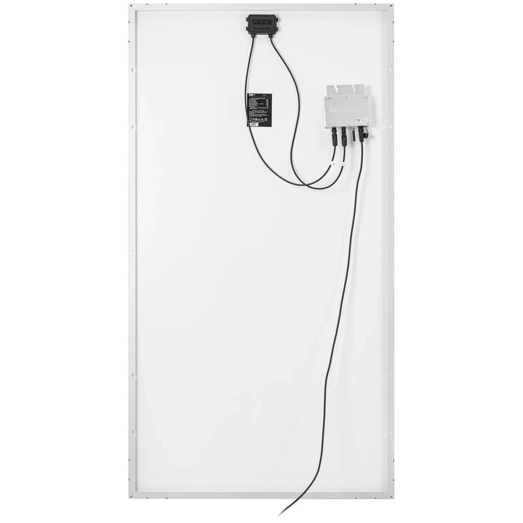 Pannello solare monocristallino da 300 Watt per balcone kit completo pronto per l'installazione vetro in lega di alluminio 14_0009458