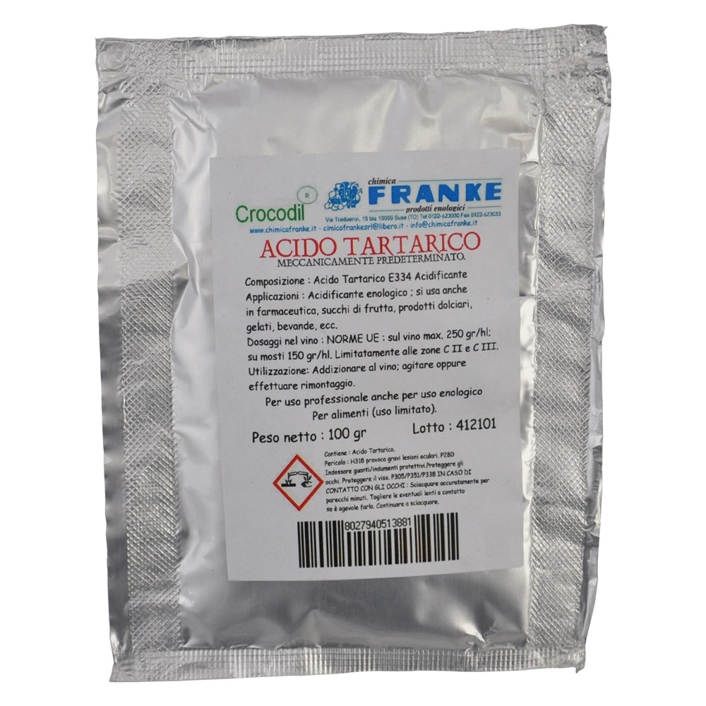 ACIDO TARTARICO kg. 1  - CHIMICA FRANKE