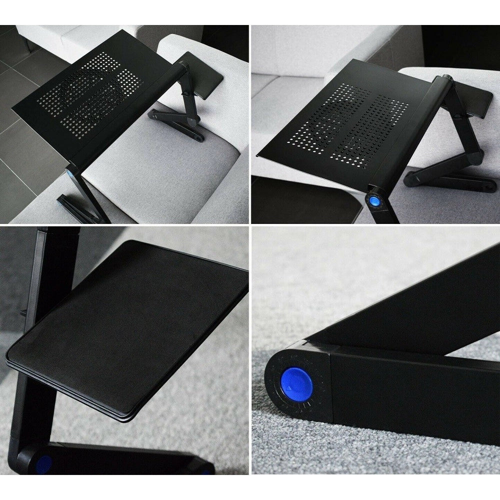 Trade Shop - Tavolino Per Pc Supporto Pieghevole Notebook Dissipatore Ventola Usb 18cm Q-zj187 -