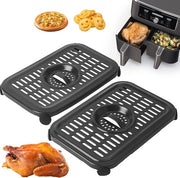 2 pezzi di Piatto Grill aeree - Accessori di sostituzione per pannelli di frittura - Anticaida e lavabile in lavastoviglie