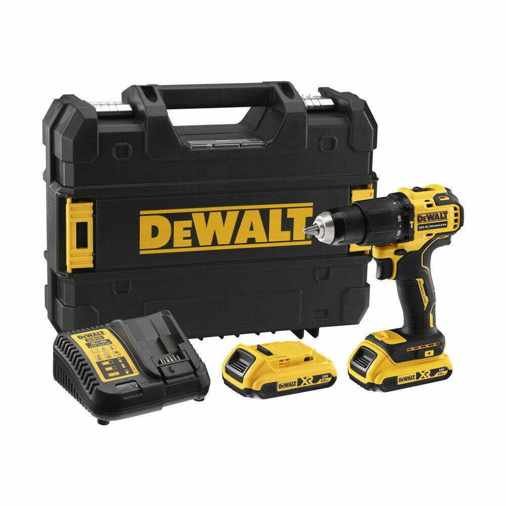 Trapano avvitatore a Percussione 18V A LITIO 2 batterie 2,0 Ah DEWALT DCD709D2T