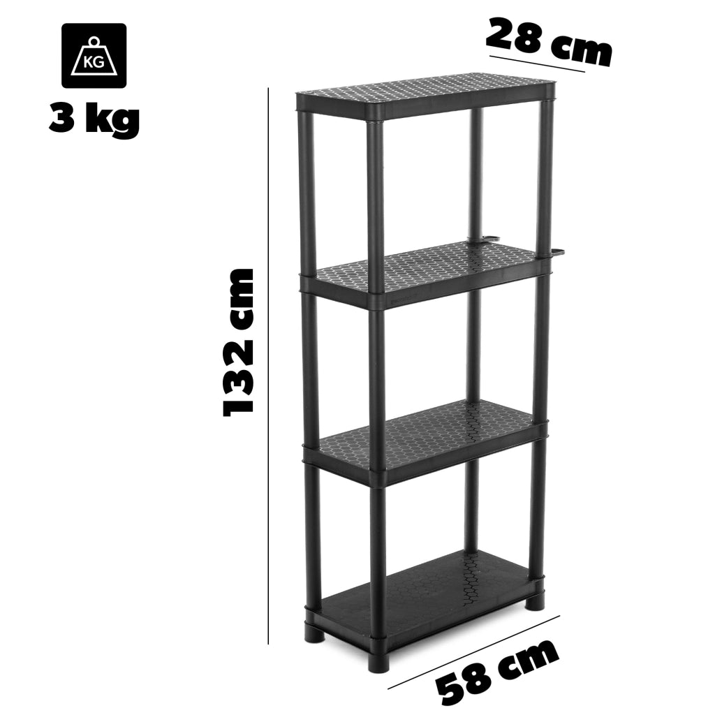 KADAX Regał Stackaro Solid 60 60x30cm KSS60L4 Small + karton KK1019 <48>  K17056