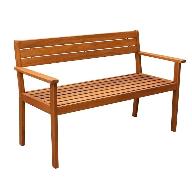 PANCA MINERVA IN LEGNO MASSICCIO DI ACACIA 135 X 59 X H85 CM