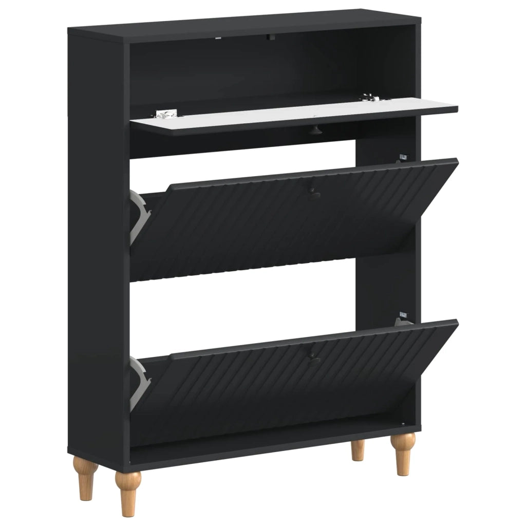 Mobile per scarpe ALKMAAR 78 x 24 x 103 cm Legno ingegnerizzato 896216