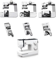 Accessori per macchina da cucire multifunzionali - 6 pezzi - Punte per cucito - Rallentatore - Pedale a zoom - Vari misure - Duratura e comodità garantite