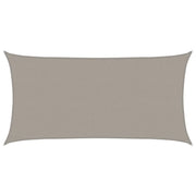 Vela Parasole | Telo Ombra | Vela da ombra 160 g/m2 Rettangolare Grigio Chiaro 2x3,5 m HDPE