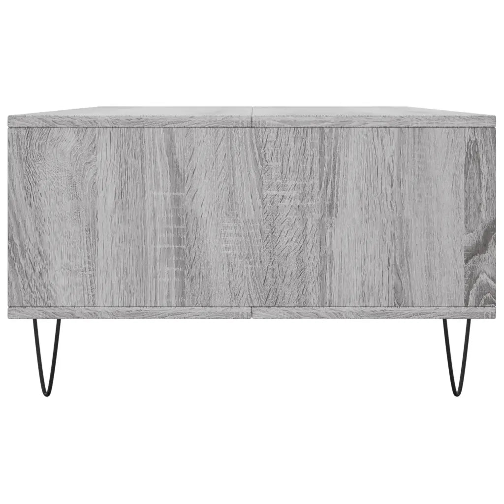 Tavolino da Salotto Grigio Sonoma 104x60x35cm Legno Multistrato