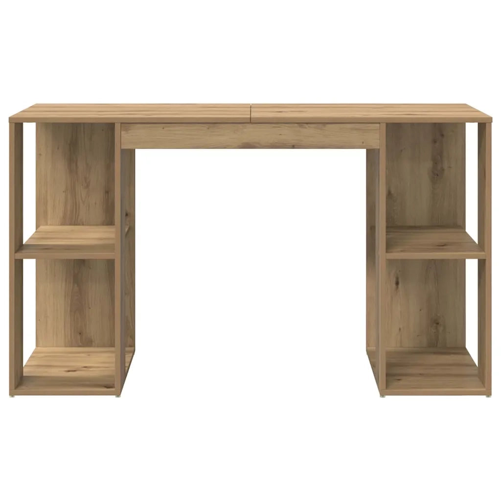 Scrivania con lo scaffale Rovere artigianale 130 x 50.5 x 75 cm 869505
