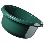Bacinella in plastica KADAX da 5 litri, rotonda, con manici.