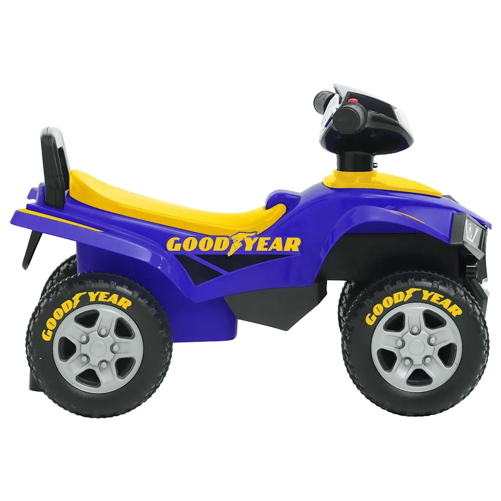 Quad Cavalcabile per Bambini Buon Anno Blu CFW2651766