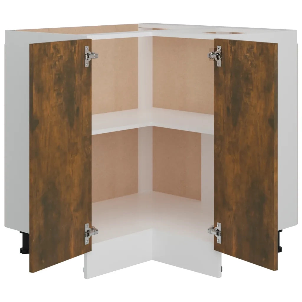 Armadietto Cucina Rovere Fumo 75,5x75,5x80,5 cm in Legno cod mxl 67337