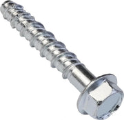 Set di 10 viti in calcestruzzo | testa a sei facce con gola di avvito Ø10x60 mm | fissaggio diretto senza bulloni | per chiave 13 mm | acciaio | interventi di ristrutturazione edile