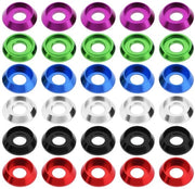 Pacchetti Shim per RC/FPV Drones - M3 Aluminium - Diametro 8mm - Spessore 2mm - Peso Leggero - Pacchetti Shim Immersi