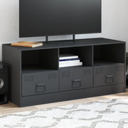 Mobile Porta TV-Mobile per TV-Credenza TV Antracite 99x39x44 cm in Acciaio 656383