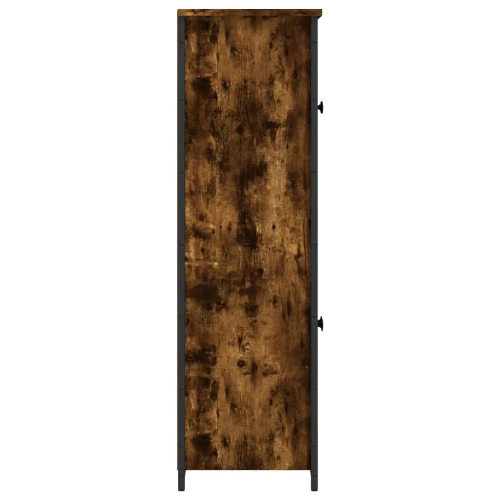 Buffet credenza cassettiera mobiletto mobile contenitore organizer cucina soggiorno salotto alto 62 x 32 x 106,5 cm legno ingegnerizzato marrone 02_0033380