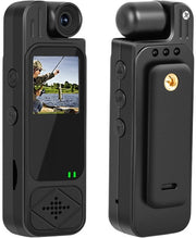 Videocamera compatta con obiettivo grandangolare e visione notturna per la sicurezza e il vlogging. Azione camera molto utilizzata per avventure - 32 GB - 1080P