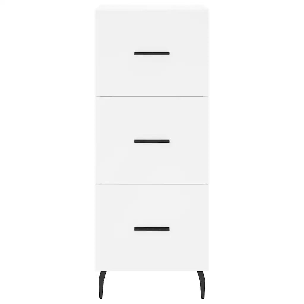 Credenza Bianca 34,5x34x180 cm in Legno Multistrato 3199249