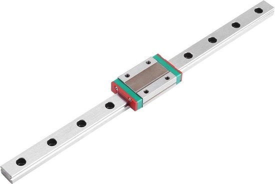Geleida lineare miniatura - rail di guida lineare con blocco di supporto MGN12H per stampanti 3D e macchine CNC (250 mm) .