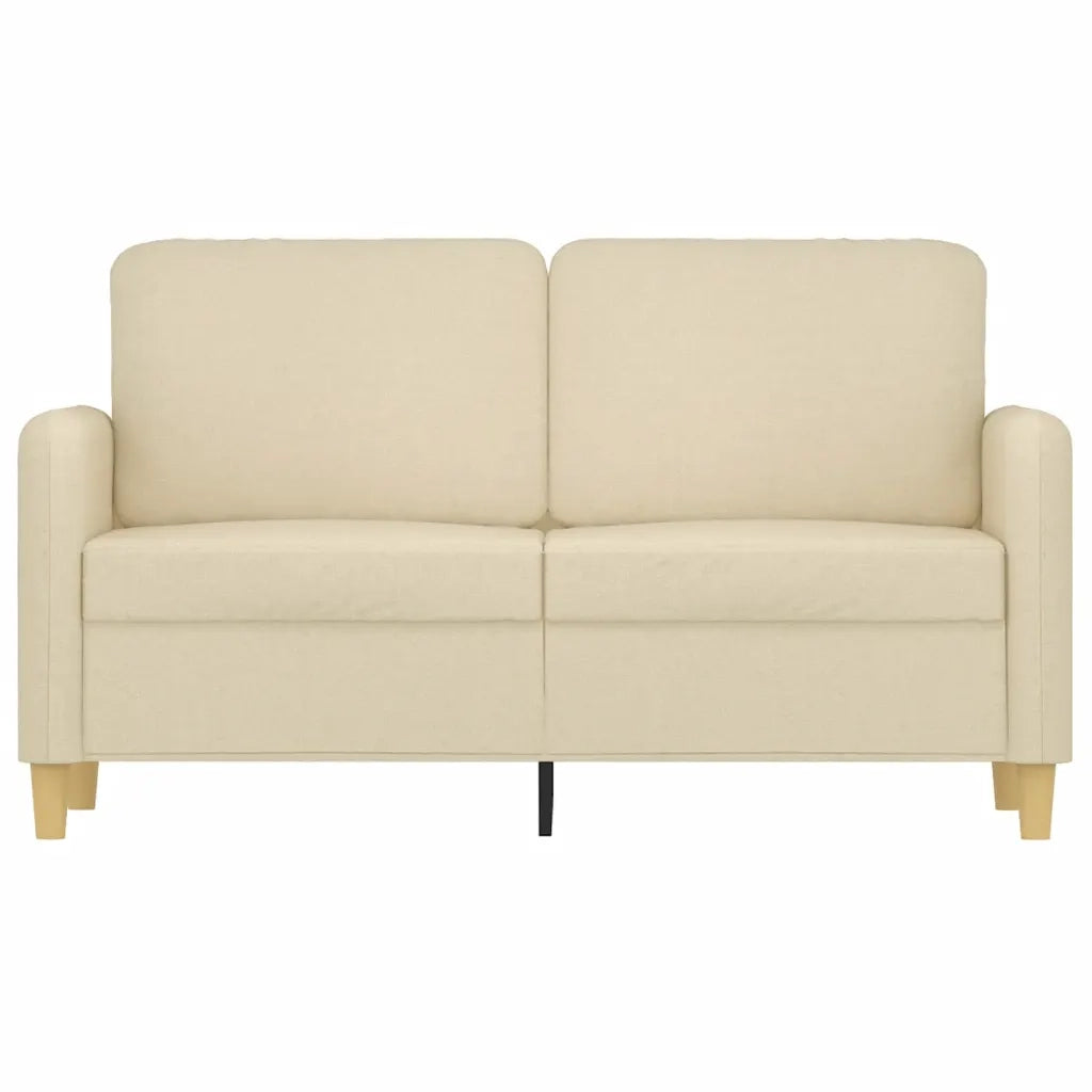 Divano a 2 Posti Crema 120 cm in Tessutocod mxl 133343