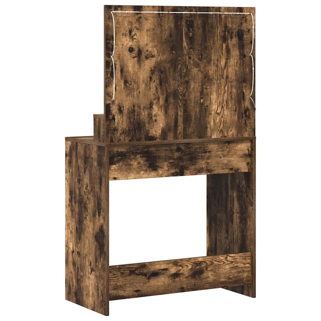 Tavolo da Trucco Rovere fumé 75,5 x 41 x 135 cm 865113