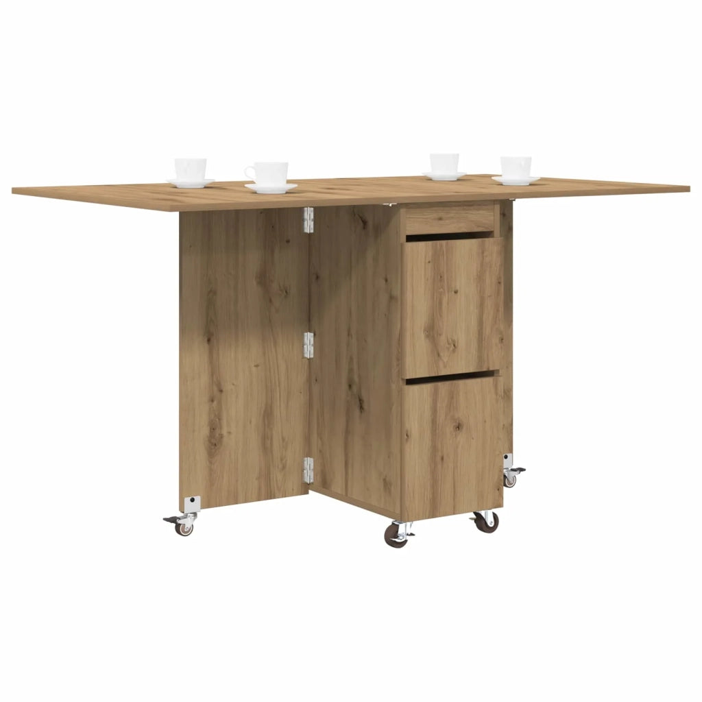 Tavolo da Pranzo 2 pcs 140 x 80 x 77 cm Legno ingegnerizzato