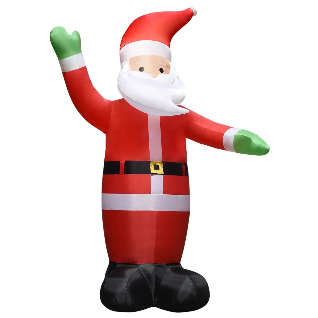 Babbo Natale Gonfiabile Decorazione con LED IP44 4,5 m
