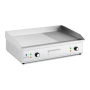 Piastra elettrica - 727 x 420 mm - rigata + liscia - 4400 watt 14_0004057