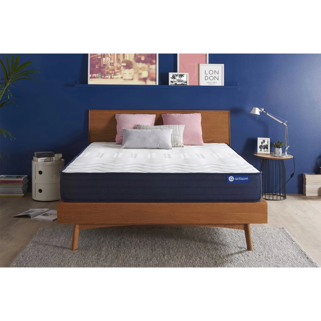 Materasso matrimoniale Actiflex life 200x200cm - Spessore : 22cm - Molle insacchettate e memory foam - Molto rigido