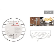Trade Shop - Sottopentola A Vapore 18 Cm Rotondo Pentole A Pressione Per Cottura Cucina 50312 -