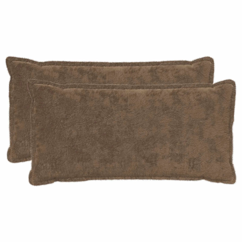 Federa 2 pcs HOUTEN Marrone Chiaro 40 x 80 cm 918448