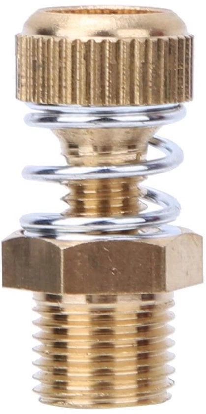Demper di rumore a alta riduzione del rumore - Demper pneumatico - Ottone - BSPT vite - Installazione semplice - 10 pezzi