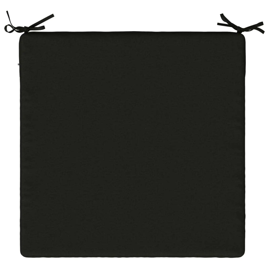 Cuscini per Sedia in 4 Pezzi SOEST 4 pz 100% Poliestere Nero 944600