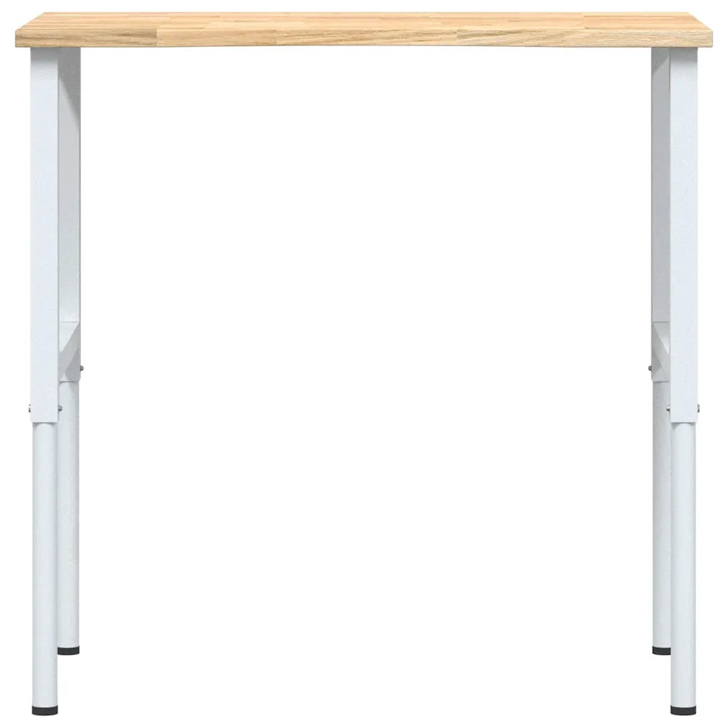 Banco da Lavoro 100x60x(71,5-98) cm Legno Massello Rovere 3309717