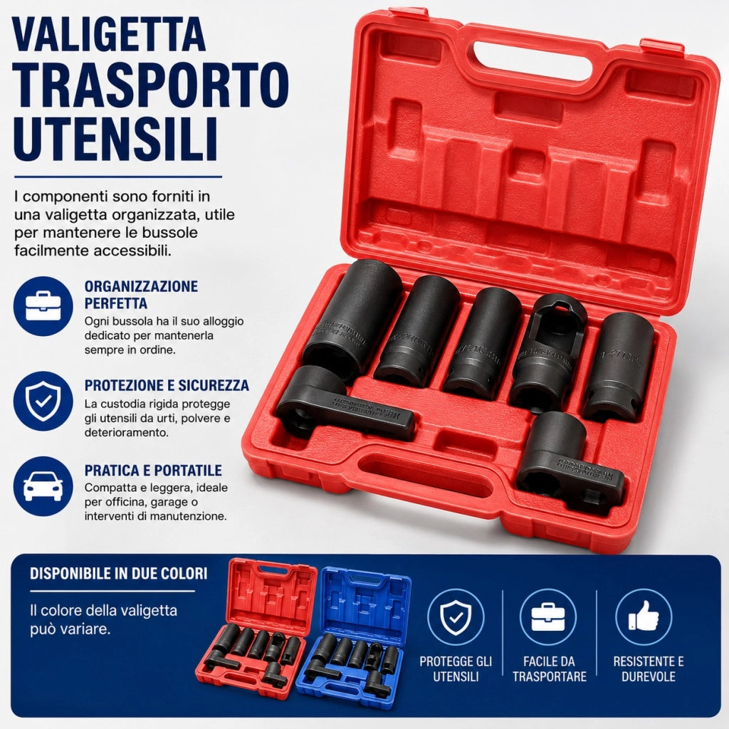 7 Bussole Sonda Lambda Sensori Ossigeno Pressione Olio 07606