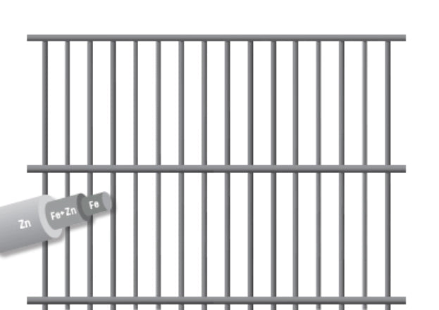 Frigerio RETE PER RECINZIONI ELET/ZINC FIRST FONDOGABBIE maglia mm.75x13 H cm.  61