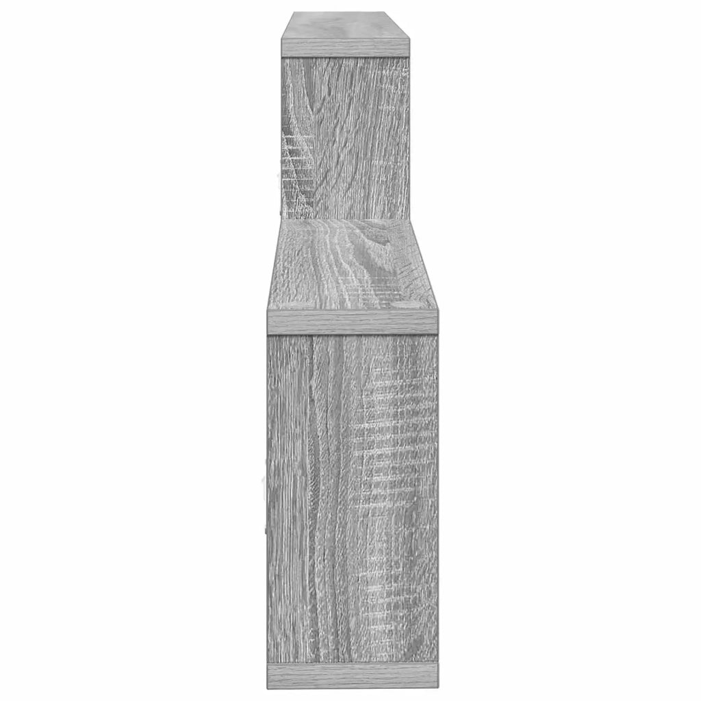 Scaffale da parete Sonoma grigio 130 x 10 x 50 cm 8012457