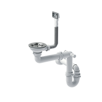 Lavello In Acciaio Russel 111 Brush Nickel Ventricolo sinistro