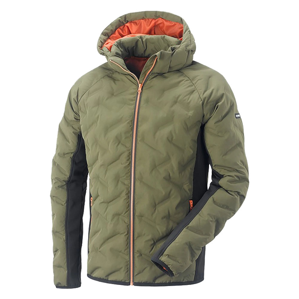 GIACCA IMBOTTITA 'DAKOTA' taglia XL - nero/arancio  - NERI