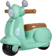 Chicco Vespa per Bambini Primavera, Moto Giocattolo Cavalcabile con Pannello Elettronico, Luci e Suoni, Ruote di Support