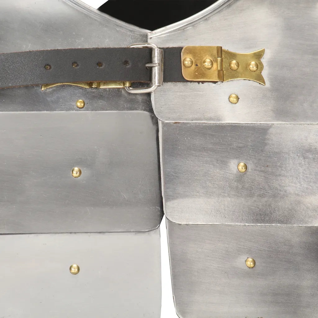 Armatura da Soldato Romano LARP in Acciaio Argento CFW6243527