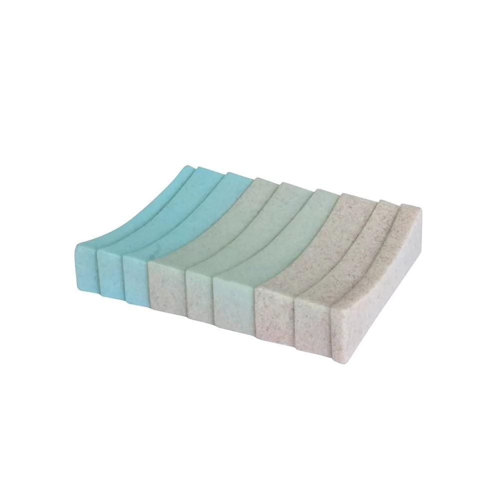 Porta sapone acquamarina - serie layer