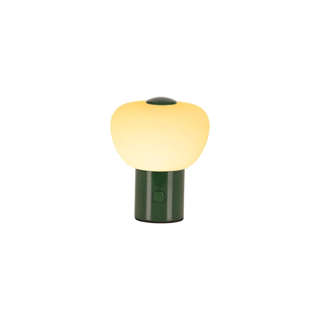Lampada da tavolo GUSTAV verde vetro LED Lucide